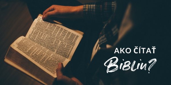 Ako čítať Bibliu?